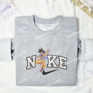 Goku Sports Dragon Ball Anime Embroidered Shirt 2 Goku Sports Dragon Ball Embroidered Hoodie Anime Embroidered Shirt 3