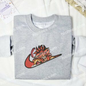 Goku Ultra Instinct Dragon Ball Anime Embroidered Shirt 1 Goku Ultra Instinct Dragon Ball Embroidered Hoodie Anime Embroidered Shirt 2