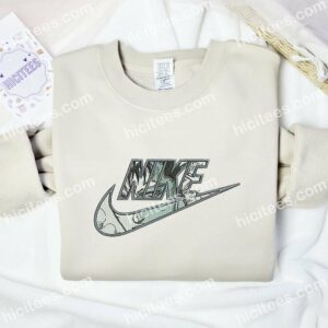 Guts Logo Berserk Embroidered T shirt Anime Embroidered Shirt 2