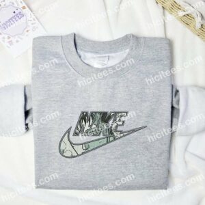 Guts Logo Berserk Embroidered T shirt Anime Embroidered Shirt 3