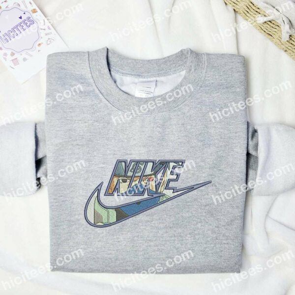 Hatake Kakashi Face Naruto Anime Embroidered Shirt