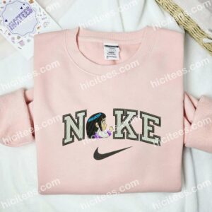 Hinata Chibi Naruto Anime Embroidered Shirt