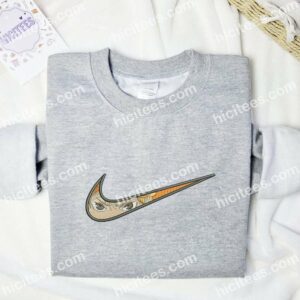 Hinata Shoyo Swoosh Haikyuu Anime Embroidered Shirt 2 Hinata Shoyo Swoosh Embroidered Shirt Anime Embroidered Shirt 3