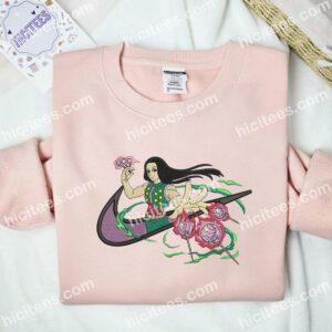 Illumi Zoldyck Hunter x Hunter Embroidered Shirt Anime Embroidered Shirt 1
