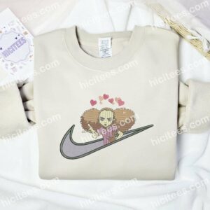 Jazmine DuBois The Boondocks Embroidered Shirt, Anime Embroidered Shirt 1 Jazmine DuBois The Boondocks Embroidered Shirt Anime Embroidered Shirt 2