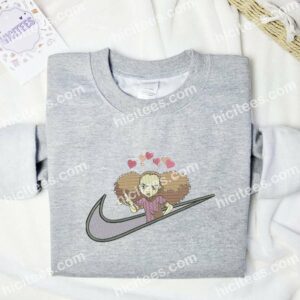 Jazmine DuBois The Boondocks Embroidered Shirt, Anime Embroidered Shirt 2 Jazmine DuBois The Boondocks Embroidered Shirt Anime Embroidered Shirt 3