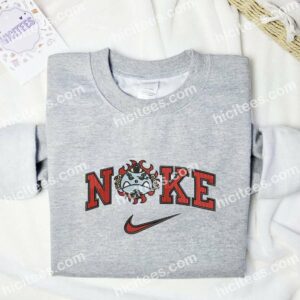 Jinbe One Piece Embroidered Shirt, Anime Embroidered Shirt 2 Jinbe One Piece Embroidered Shirt Anime Embroidered Shirt 3