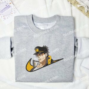 Jojos Bizarre Adventure Embroidered Shirt Anime Embroidered Shirt 3