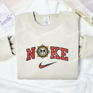 Joker Pirates Logo One Piece Embroidered Shirt, Anime Embroidered Shirt 1 Joker Pirates Logo One Piece Embroidered Shirt Anime Embroidered Shirt 2