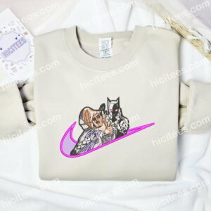 Jotaro Kujo JoJo's Bizarre Adventure Embroidered Shirt, Anime Embroidered T-shirt 1 Jotaro Kujo JoJos Bizarre Adventure Embroidered Shirt Anime Embroidered T shirt 2
