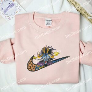 Kaido One Piece Embroidered Shirt, Anime Embroidered Shirt 2 Kaido One Piece Embroidered Shirt Anime Embroidered Shirt 3