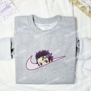 Kamado Tanjiro Head Kimetsu No Yaiba Embroidered Shirt, Anime Embroidered Shirt 1 Kamado Tanjiro Head Kimetsu No Yaiba Embroidered Shirt Anime Embroidered Shirt 2