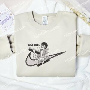 Makunouchi Ippo Embroidered Shirt, Anime Embroidered Shirt 1 Makunouchi Ippo Embroidered Shirt Anime Embroidered Shirt 2