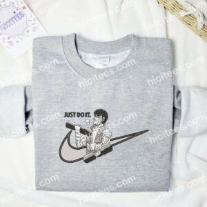 Makunouchi Ippo Embroidered Shirt, Anime Embroidered Shirt 2 Makunouchi Ippo Embroidered Shirt Anime Embroidered Shirt 3