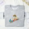 Monkey D Luffy One Piece Embroidered Shirt, Anime Embroidered Shirt