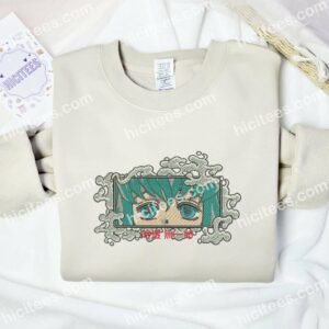 Muichiro Tokito Embroidered Shirt Anime Embroidered Shirt 2