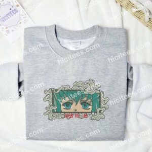 Muichiro Tokito Embroidered Shirt Anime Embroidered Shirt 3