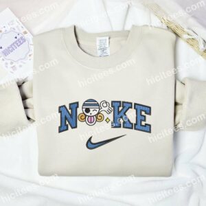 Nami Pirates Logo One Piece Embroidered Shirt, Anime Embroidered Shirt 1 Nami Pirates Logo One Piece Embroidered Shirt Anime Embroidered Shirt 2