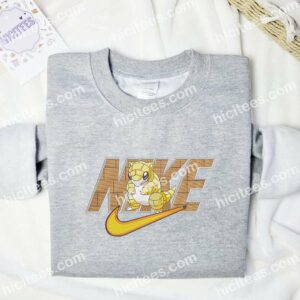 Sandshrew Pokemon Embroidered Shirt, Anime Embroidered Hoodie 1 Sandshrew Pokemon Embroidered Shirt Anime Embroidered Hoodie 2