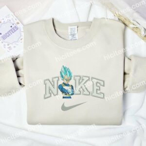 Super Saiyan Blue Dragon Ball Embroidered Shirt, Anime Embroidered Shirt 1 Super Saiyan Blue Dragon Ball Embroidered Shirt Anime Embroidered Shirt 2