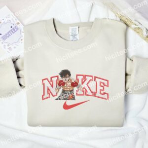 Takeshi Sendo Ippo Embroidered Shirt, Anime Embroidered Shirt 1 Takeshi Sendo Ippo Embroidered Shirt Anime Embroidered Shirt 2