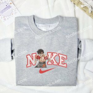 Takeshi Sendo Ippo Embroidered Shirt, Anime Embroidered Shirt 2 Takeshi Sendo Ippo Embroidered Shirt Anime Embroidered Shirt 3