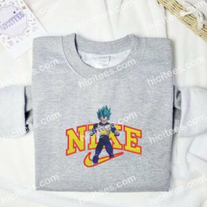 Vegeta Dragon Ball Embroidered Hoodie, Anime Embroidered Hoodie 1 Vegeta Dragon Balls Embroidered Hoodie Anime Embroidered Hoodie 2