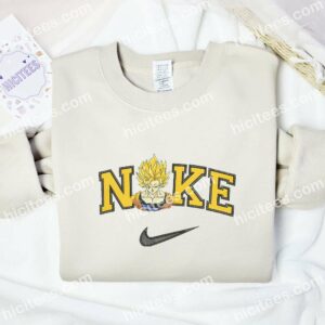 Goku Super Saiyan 2 Embroidered Shirt, Dragon Ball Anime Embroidered Hoodie 1 Goku Super Saiyan 2 Embroidered Shirt Dragon Ball Anime Embroidered Hoodie 2 1