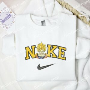 Goku Super Saiyan 2 Embroidered Shirt, Dragon Ball Anime Embroidered Hoodie 2 Goku Super Saiyan 2 Embroidered Shirt Dragon Ball Anime Embroidered Hoodie 3 1