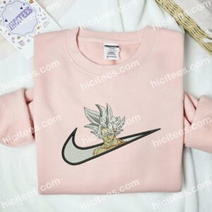 Goku Super Saiyan 5 Embroidered Shirt, Dragon Ball Anime Embroidered Hoodie 1 Goku Super Saiyan 5 Embroidered Shirt Dragon Ball Anime Embroidered Hoodie 2