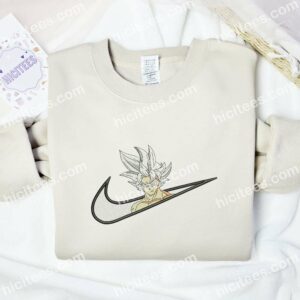 Goku Super Saiyan 5 Embroidered Shirt, Dragon Ball Anime Embroidered Hoodie 2 Goku Super Saiyan 5 Embroidered Shirt Dragon Ball Anime Embroidered Hoodie 3
