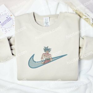Goku Super Saiyan Blue Embroidered Shirt, Dragon Ball Anime Embroidered Hoodie 2 Goku Super Saiyan Blue Embroidered Shirt Dragon Ball Anime Embroidered Hoodie 3