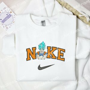 Goku Super Saiyan Blue Embroidered Shirt, Dragon Ball Anime Embroidered Hoodie 1 Goku Super Saiyan Blue Embroidered Shirt Dragon Ball Anime Embroidered Hoodie 2 1