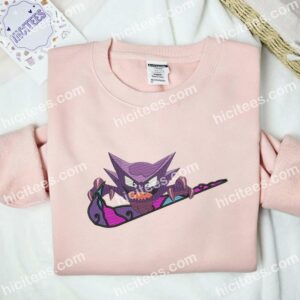 Hounter Gengar Embroidered Shirt, Pokemon Anime Embroidered Hoodie 2 Hounter Gengar Embroidered Shirt Pokemon Anime Embroidered Hoodie 3