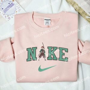 Kamado Tanjiro Embroidered Shirt, Kimetsu No Yaiba Anime Embroidered Hoodie 2 Kamado Tanjiro Embroidered Shirt Kimetsu No Yaiba Anime Embroidered Hoodie 3