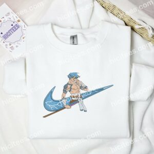 Kamina Embroidered Shirt Tengen Toppa Gurren Lagann Anime Embroidered Hoodie 3