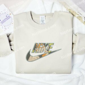 Luffy Determined Face Embroidered Shirt, One Piece Anime Embroidered Hoodie 2 Luffy Determined Face Embroidered Shirt One Piece Anime Embroidered Hoodie 3