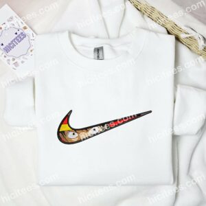 Luffy Eyes Embroidered Shirt, One Piece Anime Embroidered Hoodie 1 Luffy Eyes Embroidered Shirt One Piece Anime Embroidered Hoodie 2 1