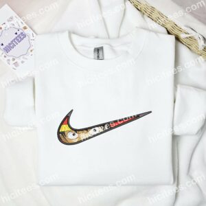 Luffy Eyes Embroidered Shirt One Piece Anime Embroidered Hoodie 2