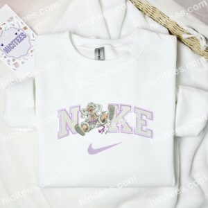 Luffy Gear 5 Laughing Embroidered Shirt, One Piece Anime Embroidered Hoodie 2 Luffy Gear5 Laughing Embroidered Shirt One Piece Anime Embroidered Hoodie 3