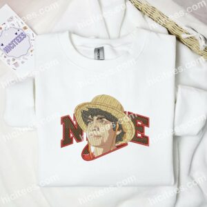 Luffy One Piece Live Action Embroidered Shirt, Movie Anime Embroidered Hoodie 1 Luffy One Piece Live Action Embroidered Shirt Movie Embroidered Hoodie 2