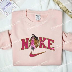 Nezuko Embroidered Shirt, Demon Slayer Anime Embroidered Hoodie 2 Nezuko Embroidered Shirt Demon Slayer Anime Embroidered Hoodie 3 1