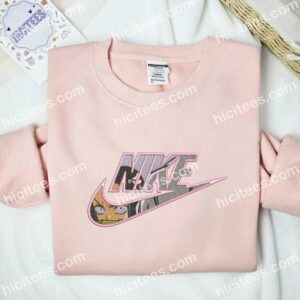 Nezuko Face Embroidered Shirt, Demon Slayer Anime Embroidered Hoodie 2 Nezuko Face Embroidered Shirt Demon Slayer Anime Embroidered Hoodie 3