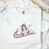 Nico Robin Hana Hana No Mi Embroidered Shirt, One Piece Anime Embroidered Hoodie