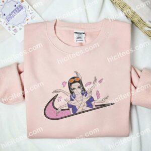 Nico Robin Hana Hana No Mi Embroidered Shirt, One Piece Anime Embroidered Hoodie 1 Nico Robin Hana Hana No Mi Embroidered Shirt One Piece Anime Embroidered Hoodie 1
