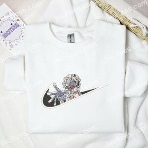 Rui Embroidered Shirt, Kimetsu No Yaiba Anime Embroidered Hoodie 1 Rui Embroidered Shirt Kimetsu No Yaiba Anime Embroidered Hoodie 2