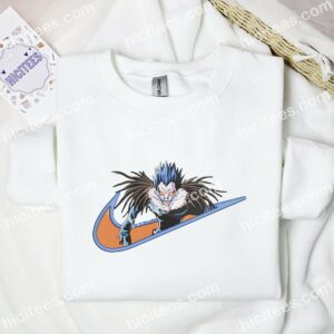 Ryuk Embroidered Shirt Death Note Anime Embroidered Hoodie 2