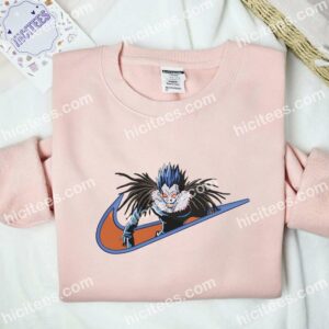 Ryuk Embroidered Shirt Death Note Anime Embroidered Hoodie 3