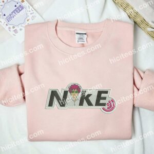 Saiki Kusuo Embroidered Shirt, Anime Embroidered Hoodie 2 Saiki Kusuo Embroidered Shirt Anime Embroidered Hoodie 3