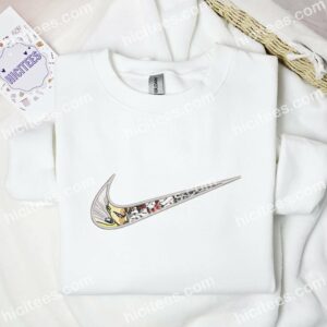 Saitama Side Eye Embroidered Shirt One Punch Man Anime Embroidered Hoodie 2